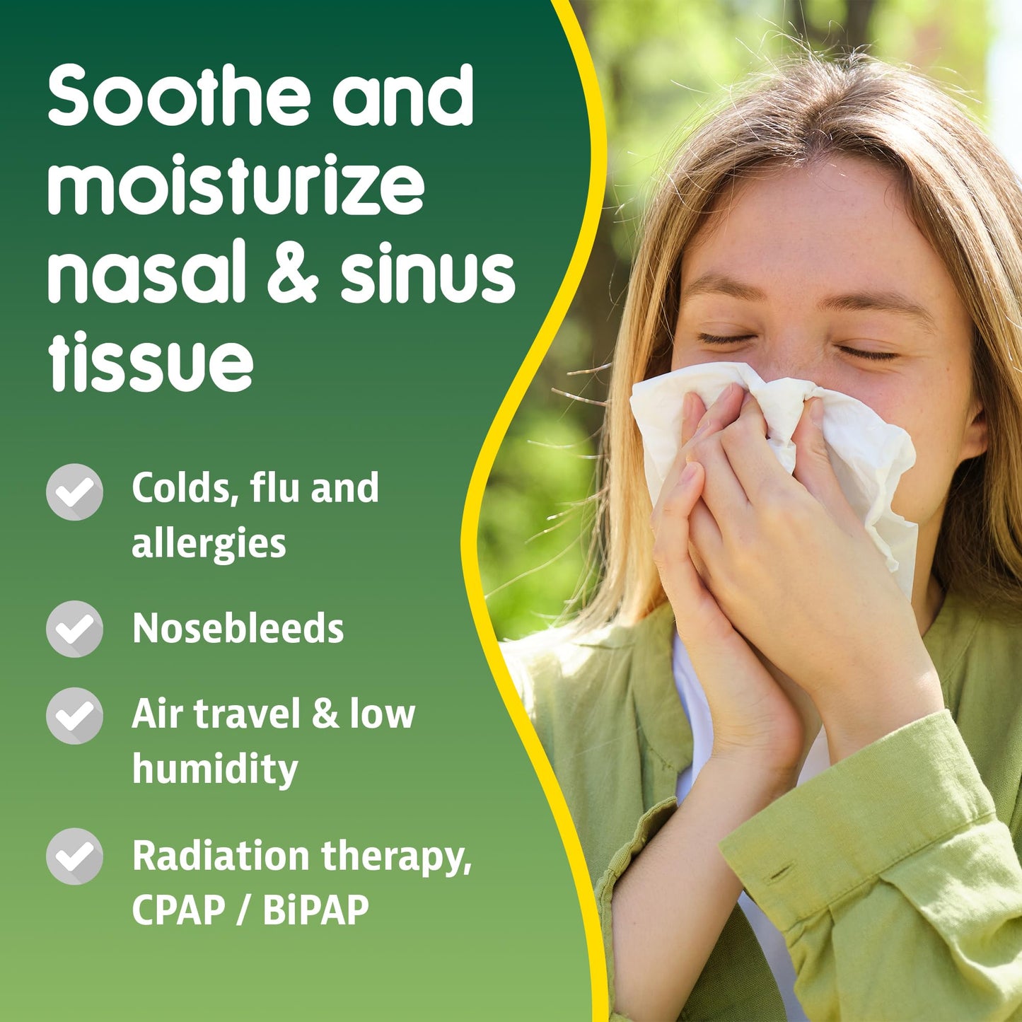 AYR doctor recommended allergy and cold sinus relief spray bottle