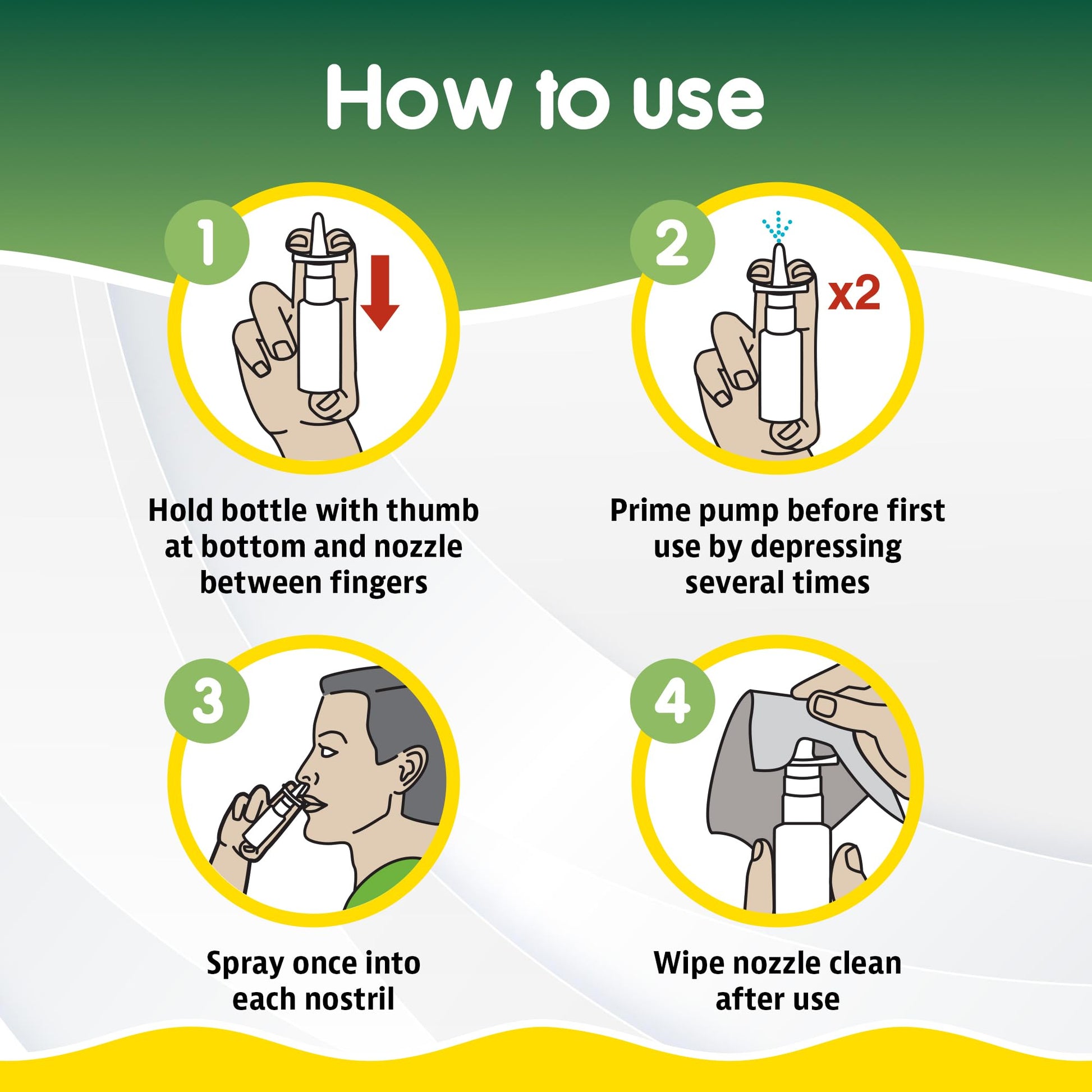 AYR sinus spray with soothing aloe vera authentic USA product view