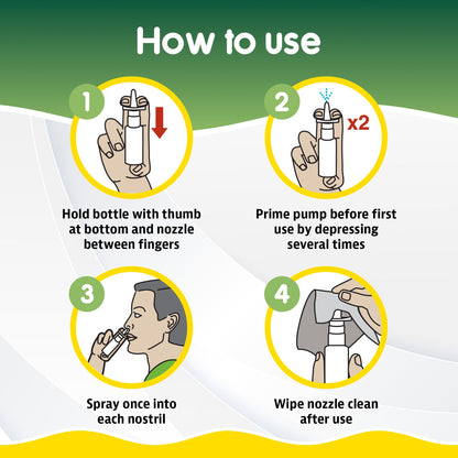 AYR sinus spray with soothing aloe vera authentic USA product view