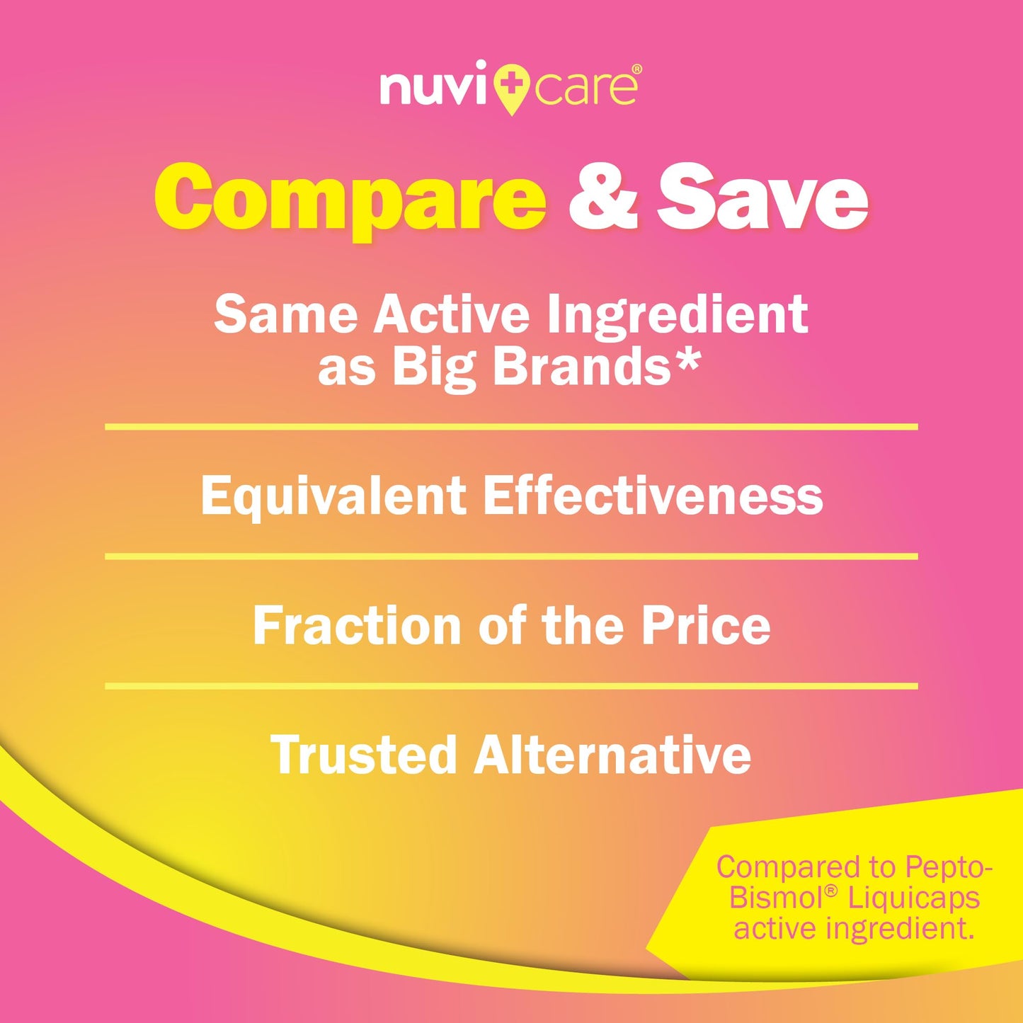 NUVICARE imported wellness product side view illustrating the premium quality safety seal