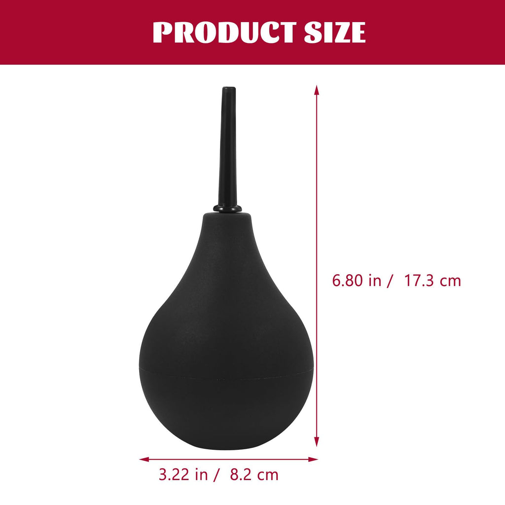 Ciieeo 224ml rubber bulb syringe angle view