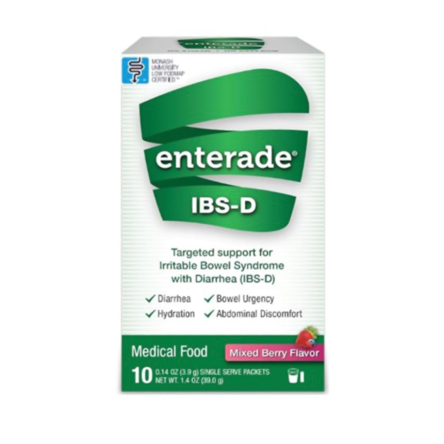 Sugar free dairy free plant based digestive supplement for chronic diarrhea management