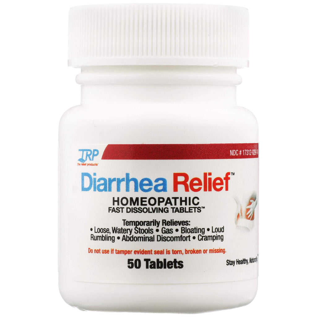 Close up of The Relief Products digestive support label