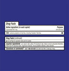 Side panel of Quality Choice anti-diarrheal medication bottle