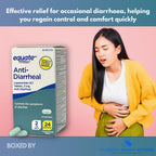 Fusion Shop Store anti diarrheal capsule shaped tablets side view showing dosage info