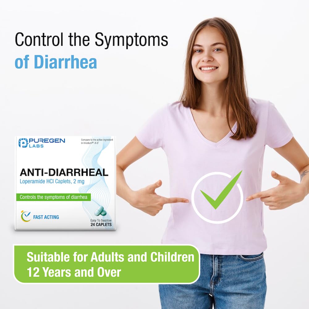 Puregen Labs stomach relief and loose motion care formula overview