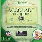 Healthy Surplus digestive wellness product bottle cap and safety seal inspection