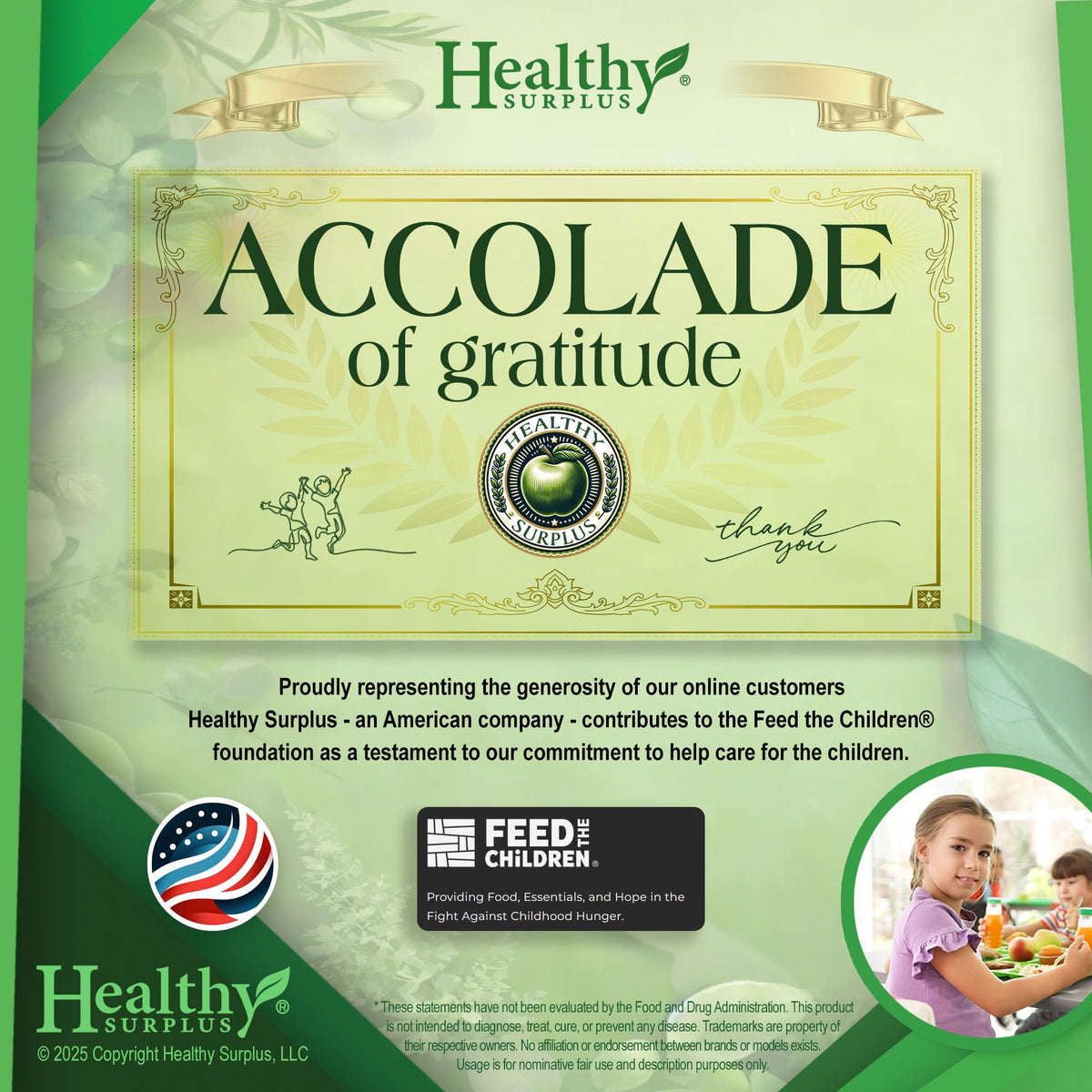 Healthy Surplus digestive wellness product bottle cap and safety seal inspection
