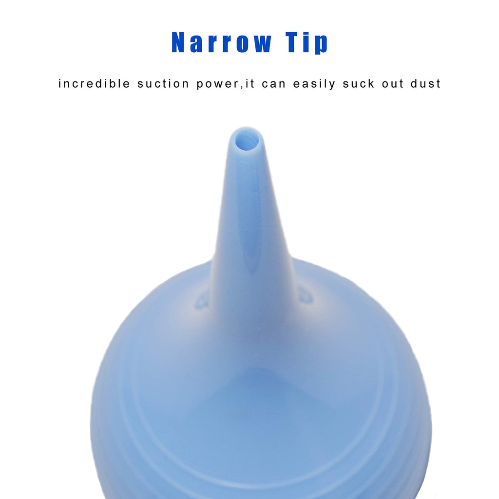 JIESI 60ml rubber ear cleaner showing smooth surface and elasticity