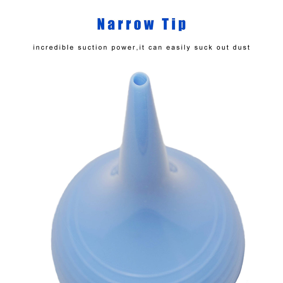 JIESI 60ml rubber ear cleaner showing smooth surface and elasticity
