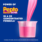Dosage cup included with Pepto Bismol Ultra liquid