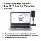 Side profile of 3M regular size hearing protection box