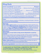 Boiron Diaralia 60 count bottle for digestive relief