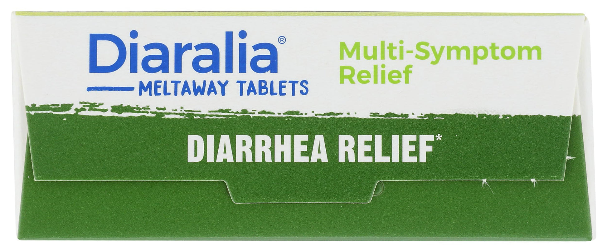 Close up of Boiron Diaralia diarrhea relief tablets