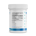 Product display showing the low FODMAP prebiotic and Lactobacillus strain features clearly.