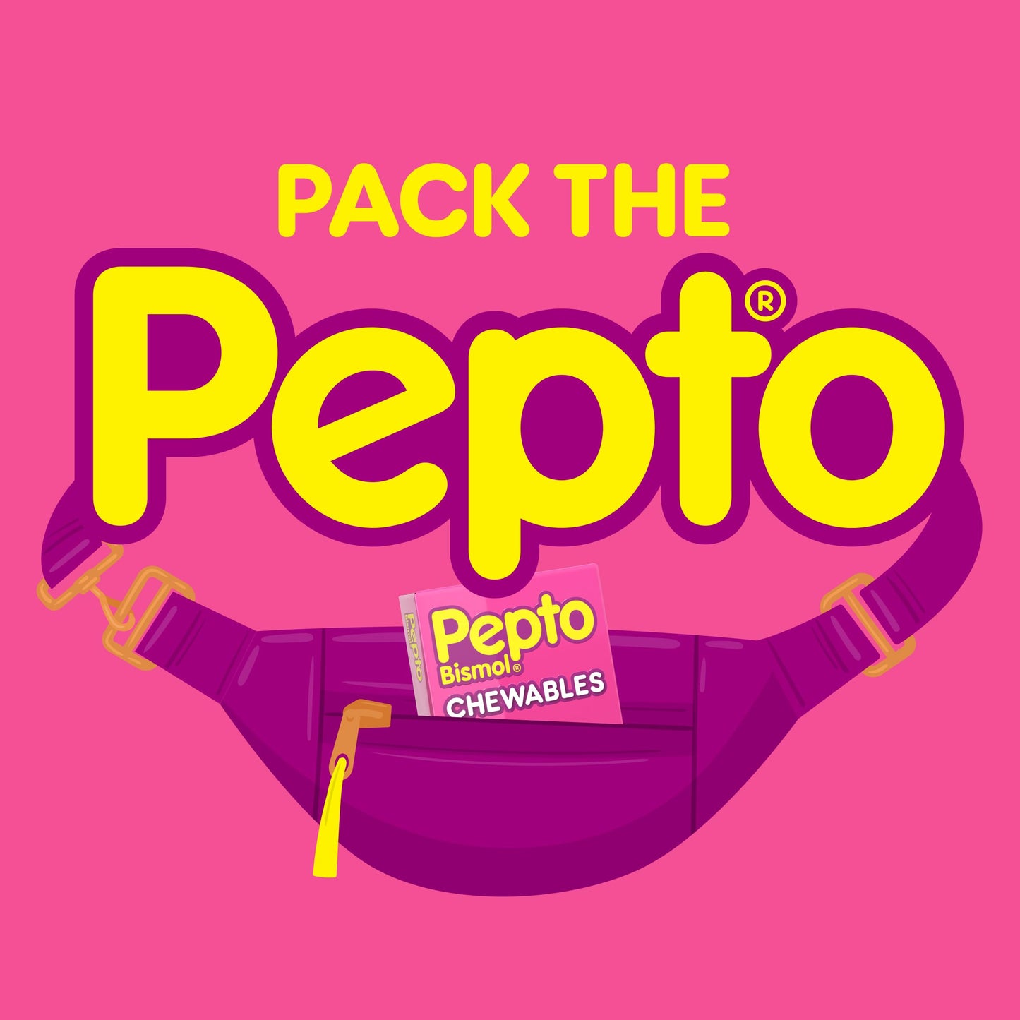 Authentic USA imported Pepto-Bismol cherry tablets
