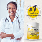 Close up of Medtrition Banatrol clinical medical food packaging