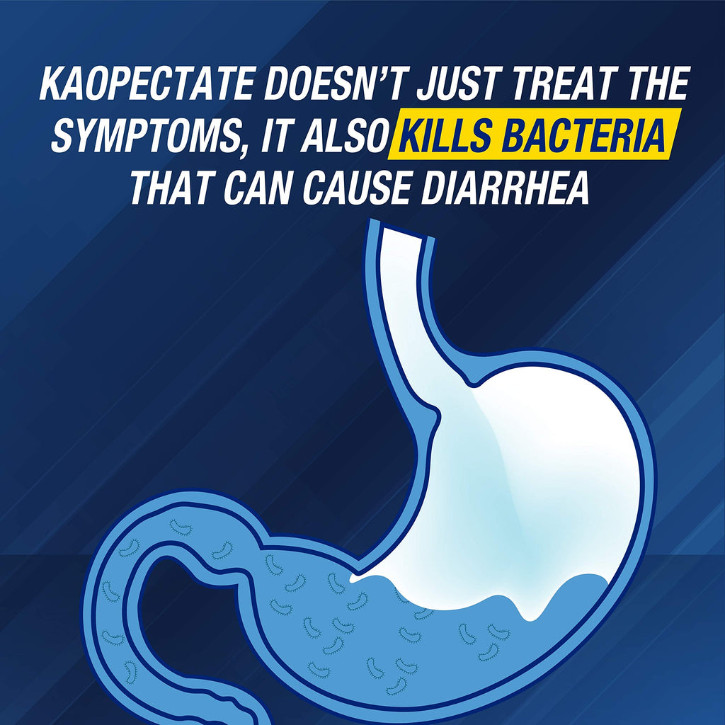 Kaopectate brand stomach relief caplets original imported outer packaging