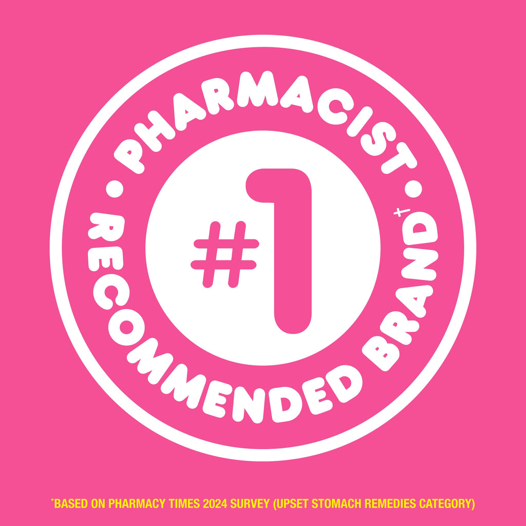 Pepto Bismol chewable medicine for upset stomach relief