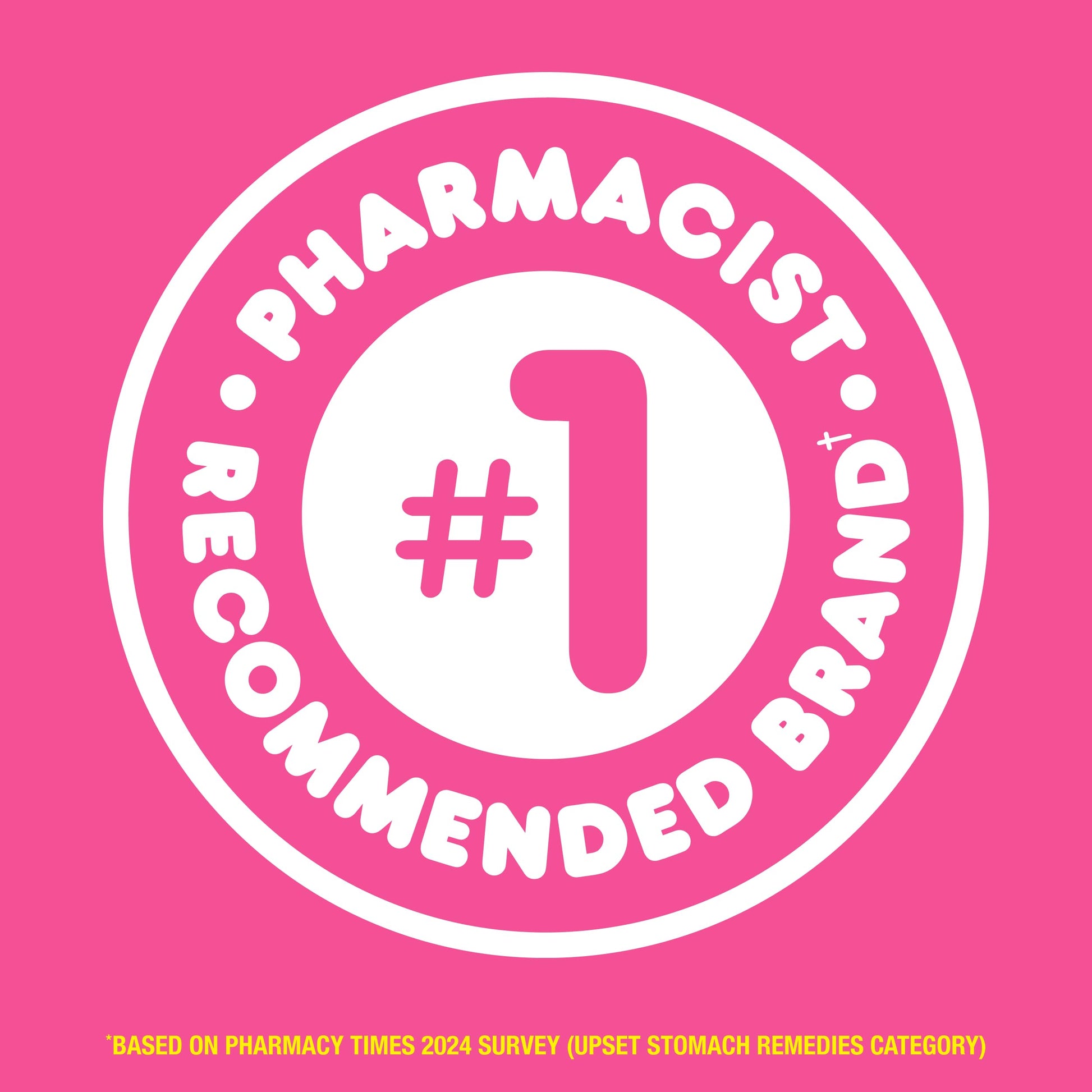 Pepto Bismol chewable medicine for upset stomach relief