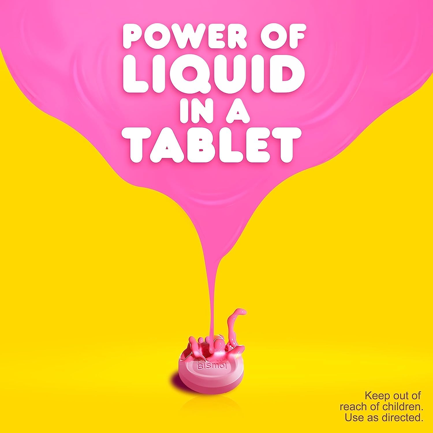 Pepto Bismol chewable tablets for heartburn and nausea
