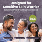 Natural plant-based itch relief soap bars for sensitive skin