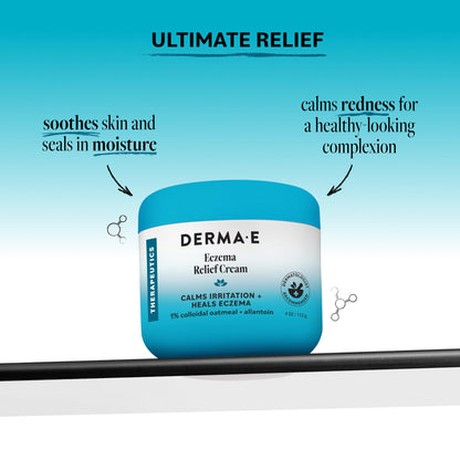 Derma E therapeutic topical moisturizer for soothing dry scaly skin symptoms