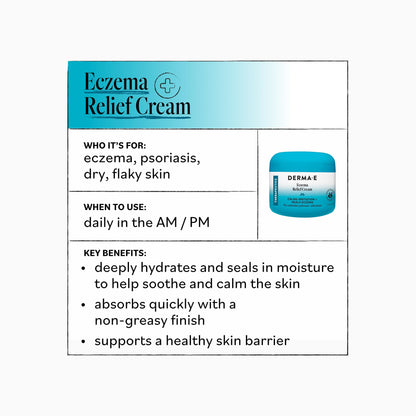 Doctor formulated natural itch relief cream by Derma E with colloidal oatmeal