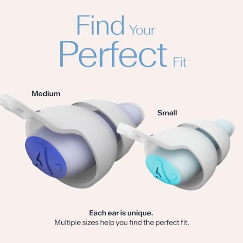 Alpine SleepDeep soft ear plugs for side sleepers