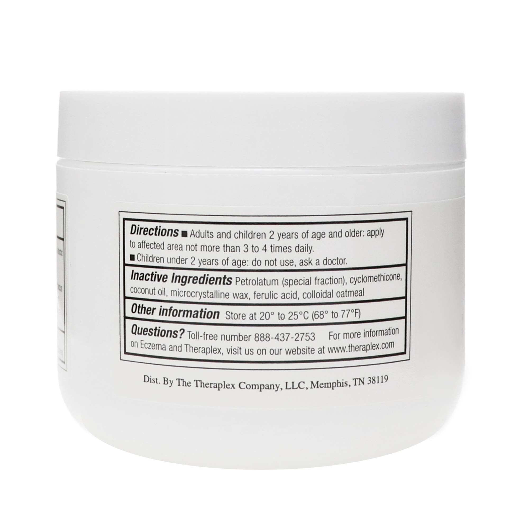 Theraplex AIM eczema relief cream packaging labels