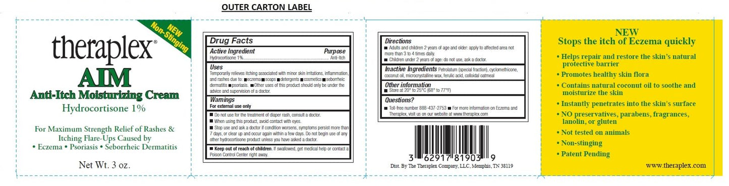 Theraplex three ounce anti itch moisturizing jar seals
