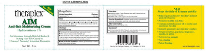 Theraplex three ounce anti itch moisturizing jar seals