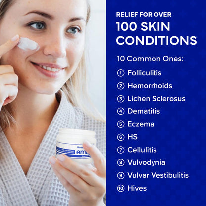 Emuaid first aid ointment for calming itching and redness due to rashes