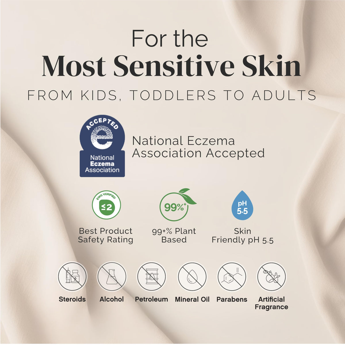 Puriya 5 in 1 intensive moisturizer tube alongside natural botanical elements like oats and aloe vera leaves