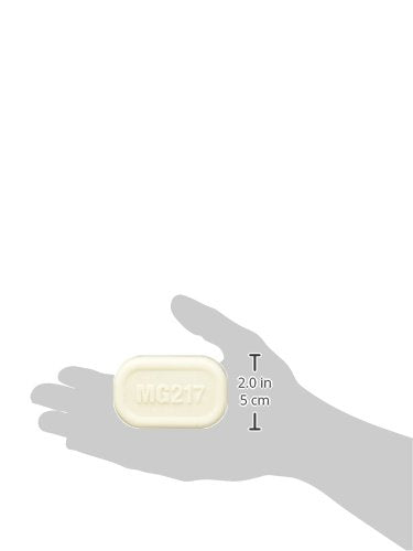Close up look of the exfoliating texture of MG217 Dead Sea skincare soap