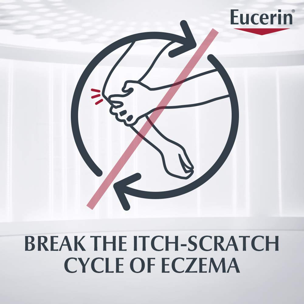 Fragrance free eczema skin protectant cream for immediate irritation relief.