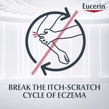 Fragrance free eczema skin protectant cream for immediate irritation relief.