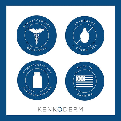 Kenkoderm Dead Sea Mud Soap showing its rich lathering ability for gentle skin exfoliation.