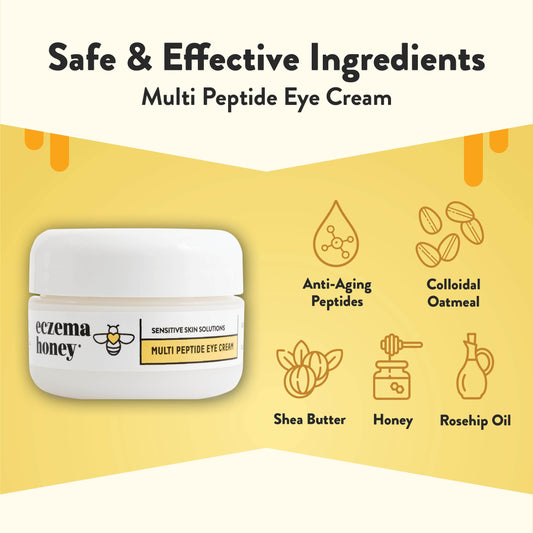 ECZEMA HONEY anti aging eye cream for reducing under eye dark circles