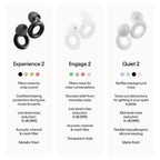 Loop Experience 2 reusable earplugs set ready for travel