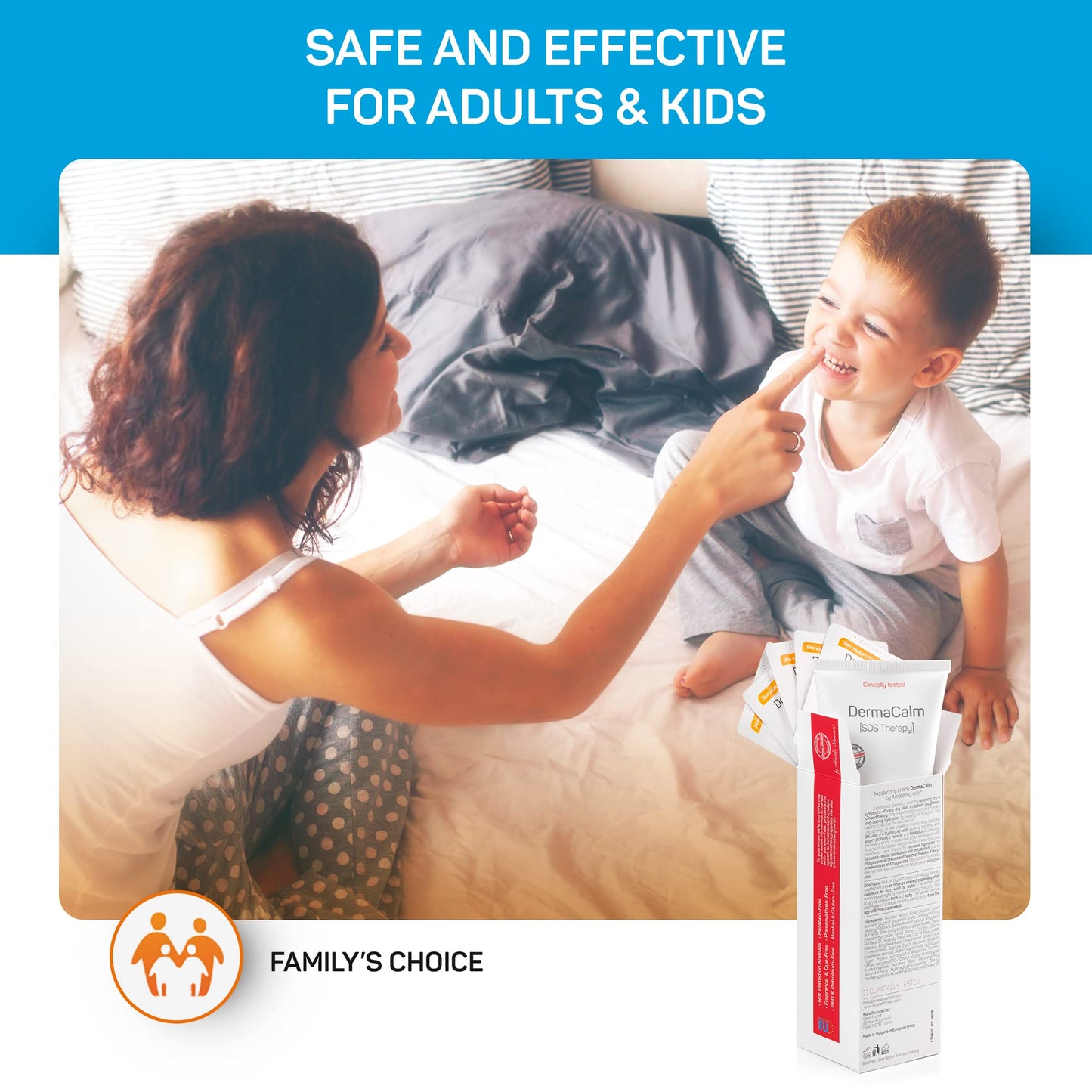 USA imported sensitive skin moisturizer for adults and kids