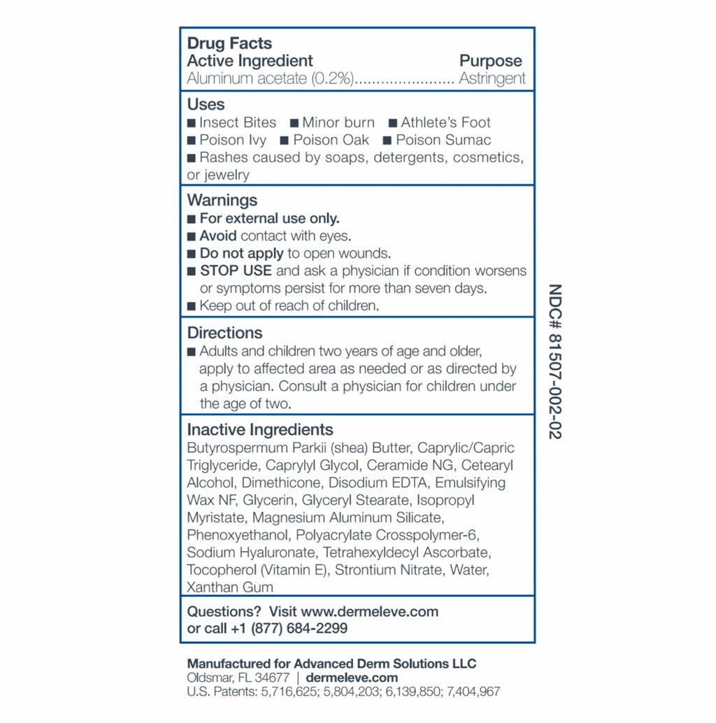 Fast acting full body neuropathic nerve itch relief topical ointment
