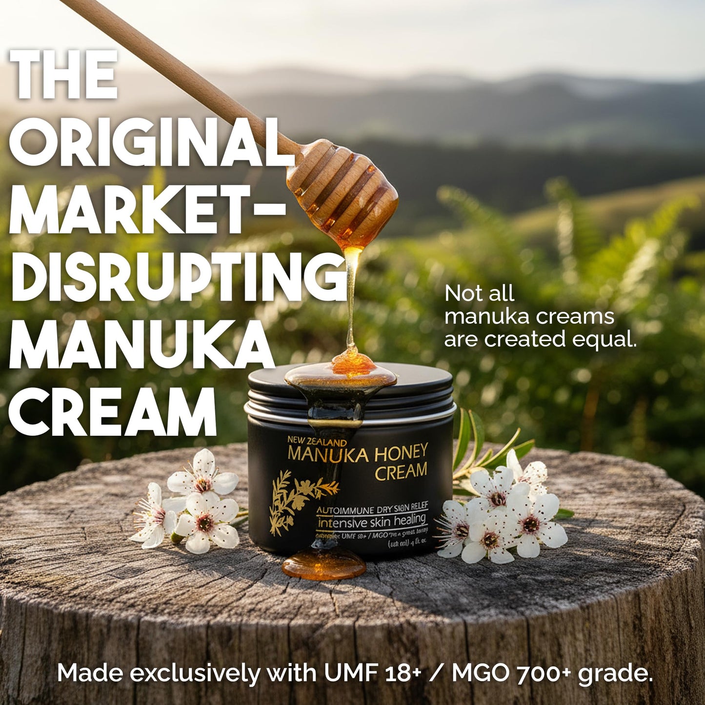 All natural grass-fed tallow skin superfood for eczema and psoriasis flare-up care