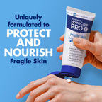 Welmedix protective ointment for thin and fragile skin texture close up