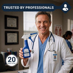 Doctor Easy professional home ear cleaning kit arranged for use