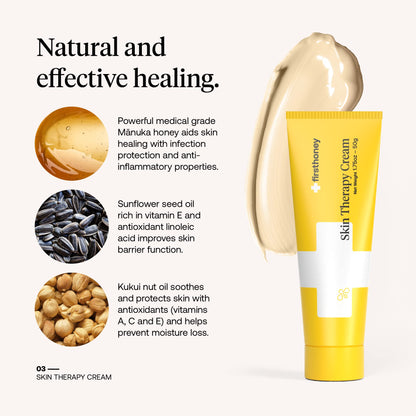 First Honey Manuka Honey dry and itchy skin cream application details