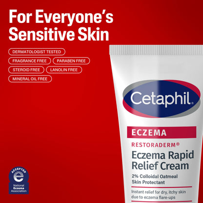Cetaphil premium skin protectant cream containing two percent colloidal oatmeal