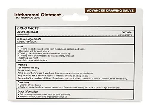 Globe brand first aid ointment tube for cystic acne and cysts