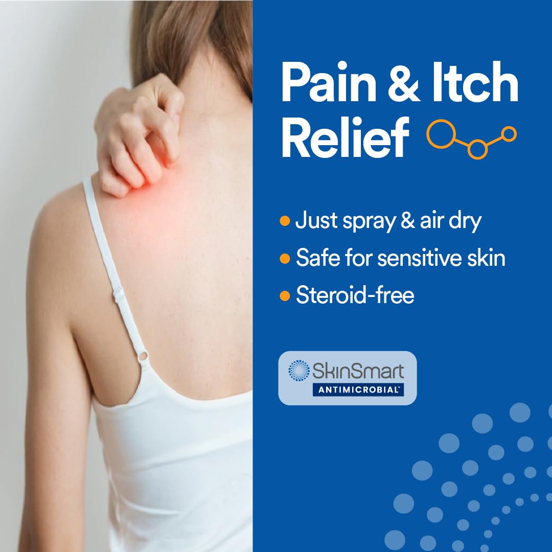 Simple Science hypochlorous acid spray bottle highlighting the FDA-cleared antimicrobial formula.