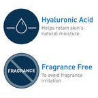 USA sourced CeraVe hydrocortisone cream with ceramides for skin barrier repair
